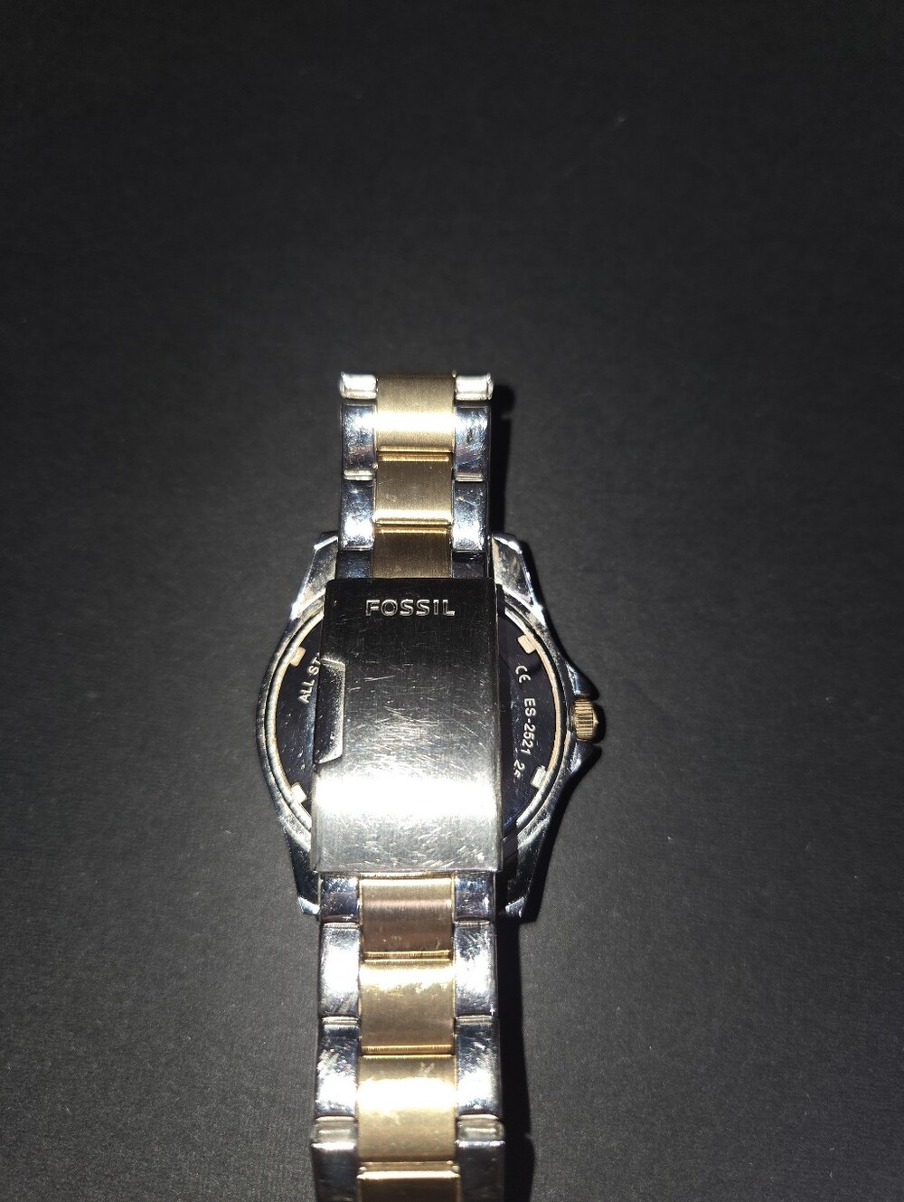 Fossil Riley Two Tone Watch - Untested - Picture 4 of 6